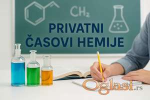 Privatni časovi hemije za osnovce i srednjoškolce – stručna i posvećena podrška učenju!